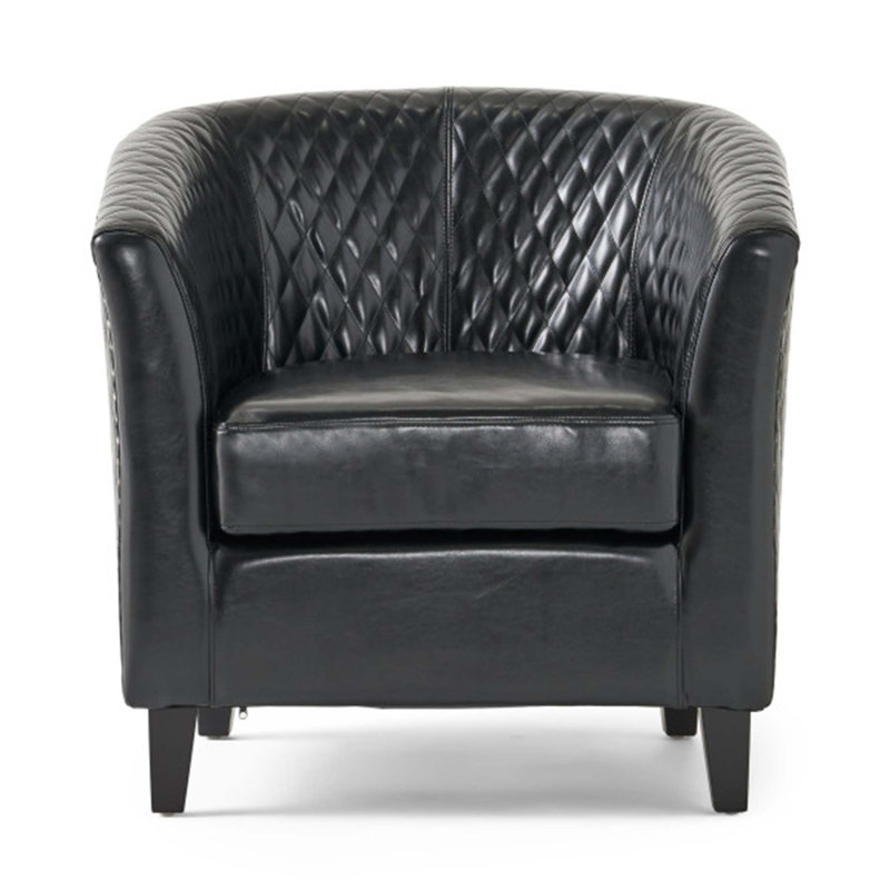 Fauteuil club en similicuir