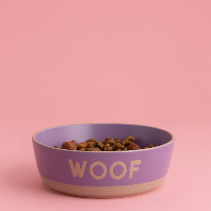 Mason Cash Woof Bowls, Lilac, 6.7cm, 550ml