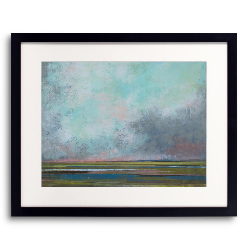 Last Soiree Print by Victoria Primicias, Black Framed Paper, 17.25" H x 21.25" W
