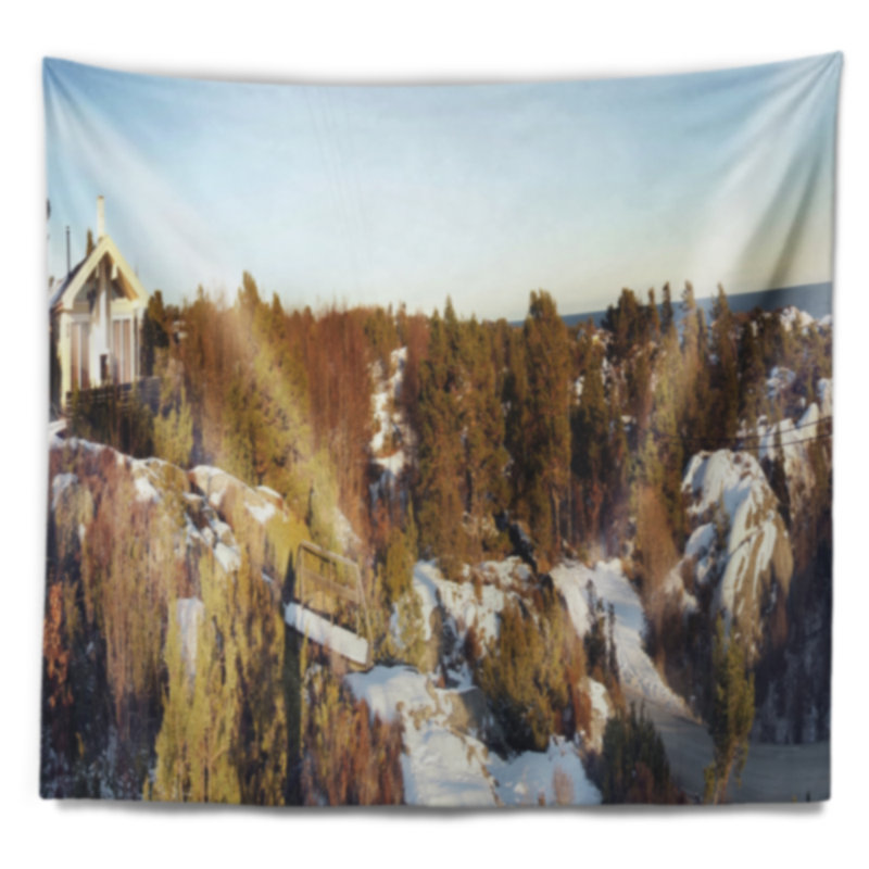 Polyester Tapestry, 32" H x 39" W