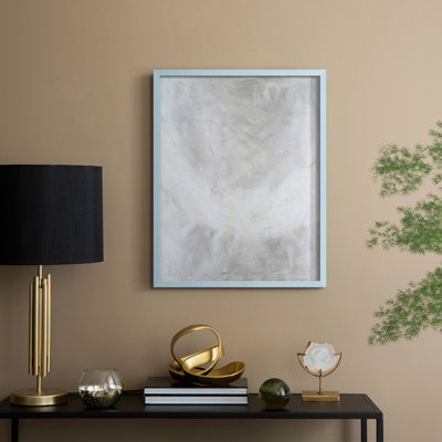 Snowdrift II Framed Print - Solid Wood