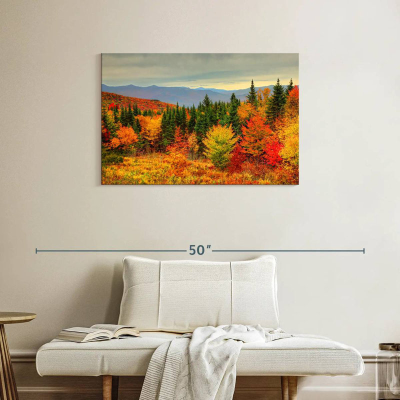 Alvord White Mountains Autumn, H 24 po x l 36 po