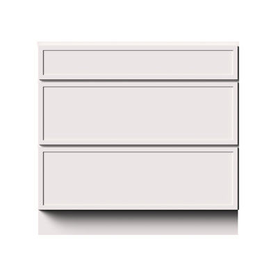 CASAINC Ready-to-Assemble W36"x D24"x H34.5" Kitchen Drawer Base Cabinet