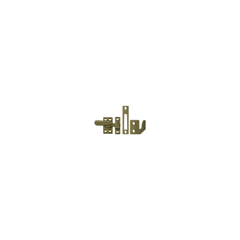 Hardware, Antique Brass, 1.3" H x 1.5 W x 0.5" D