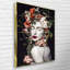 Framed Modern Glamour - Rectangle Print on Glass