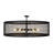 12 - Light Steel Drum Chandelier