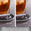 Dessous de verre rond ornemental