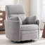 Fauteuil inclinable électrique de luxe à bascule pivotant avec coussin réglable pour un confort ultime-1396570731