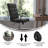 Mid-Back Executive Swivel Office Chair with Arms, and Transparent Roller Wheels-1784944219-1784944231