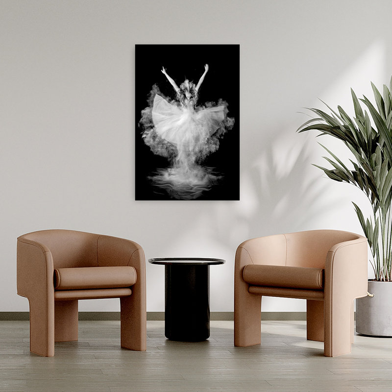 Art dramatique élégant éthéré, H 36 po x l 24 po