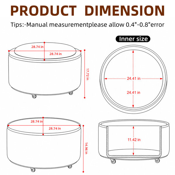 Dimensions du produit