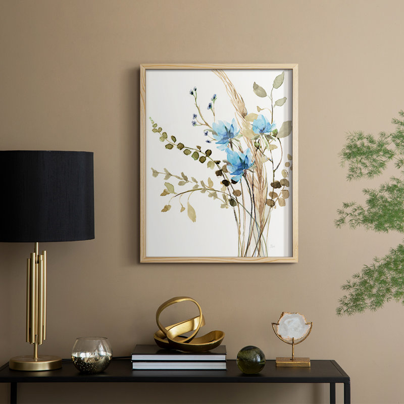 Petite Nature II, reproduction encadrée - bois massif, Natural, H 30 po x l 24 po