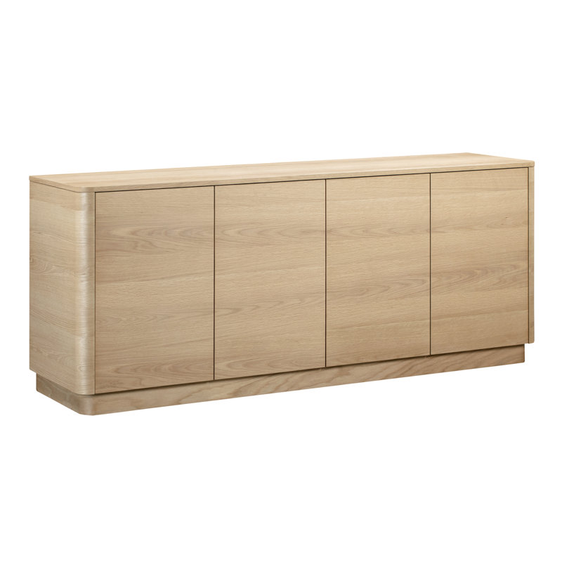 Mille 72'' Solid Wood Sideboard, Oak