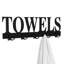 Dual Wall Mounted Towel Hook