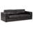 Arne Zuri 95'' Genuine Leather Sofa