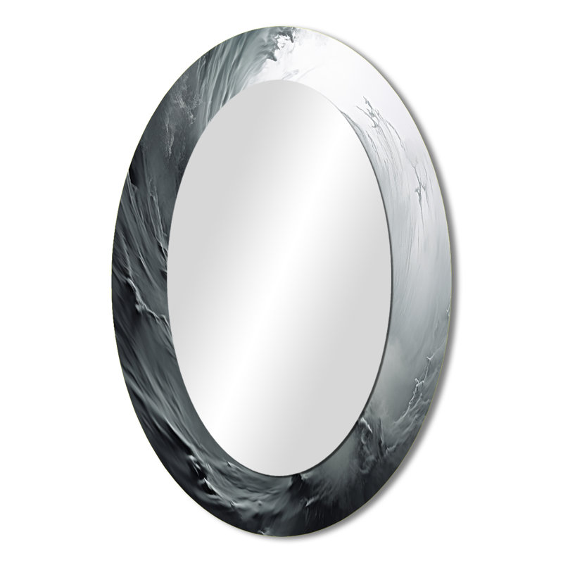 Miroir mural gris, 36 po x 24 po
