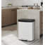 Poubelle à pédale 16 gallons avec couvercle à fermeture en douceur, poubelle en acier inoxydable de 60 L pour la cuisine-121120828