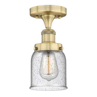 Saad Glass Semi Flush Mount