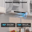 Hotte murale 36 pouces 900 CFM, hotte de cuisine convertible en acier inoxydable à conduit / sans conduit avec commande vocale / tactile / tactile
