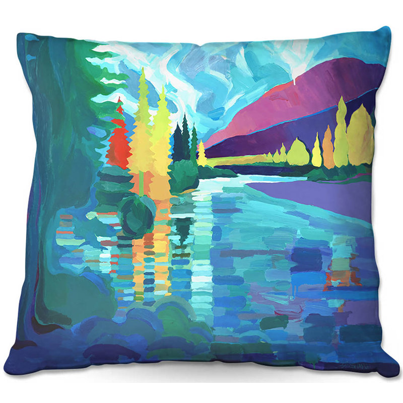 Reversible Throw Pillow, 20" x 20"