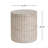 Outdoor/Indoor Lightweight Concrete Side Table