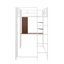 Lit mezzanine simple pour enfants Emberlynn-2007357401