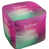 Fuchsia / vert