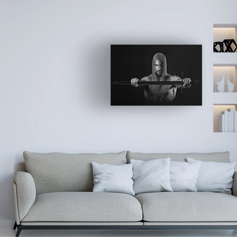 Colin Dixon Broadsword Canvas Art, H 12 po x l 19 po
