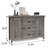 Buffet Cabinet With Drawers, 52" Large Sideboard Buffet Storage Cabinet