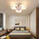 Maurertown 65cm 3-Light LED Flush Mount with Crystal Accent