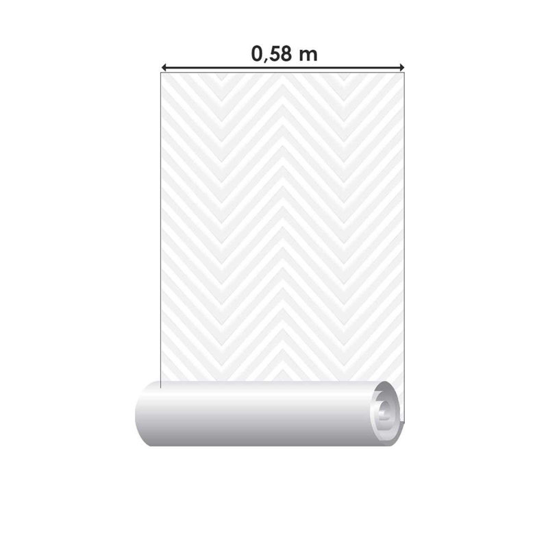 Rouleau de papier peint adhésif doux L 126 po x l 24 po