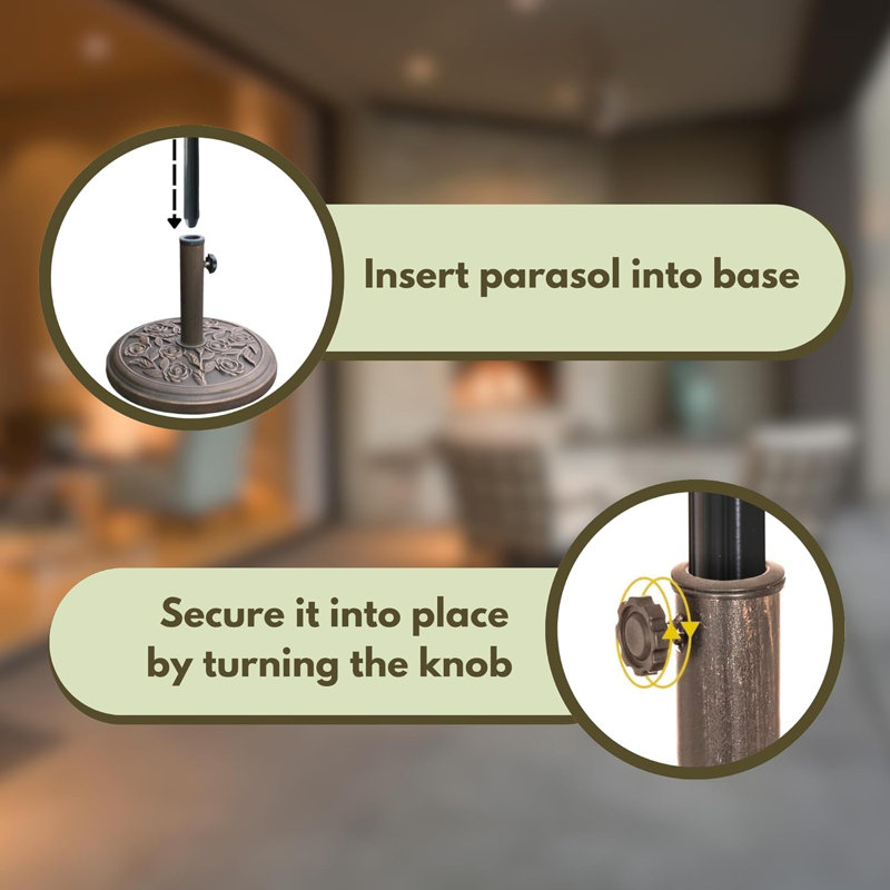 Blasingame 9kg Resin Free Standing Umbrella Base