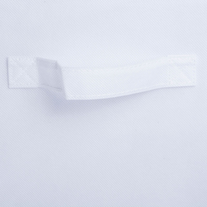 Ensemble de 2 cubes Amarillis Ebern Designs, H 11 po x l 11 po x P 11 po, Blanc