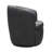 Azurdee Top Grain 100% Genuine Italian Leather Swivel Barrel Chair-741458752
