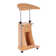46.3'' H x 21.75'' W Laptop Cart with Wheels