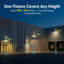 Ensemble d'éclairage mural 120W / 100W / 90W / 60W 3Cct Dusk To Dawn