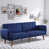 Navy Blue 100% Polyester is out of stock