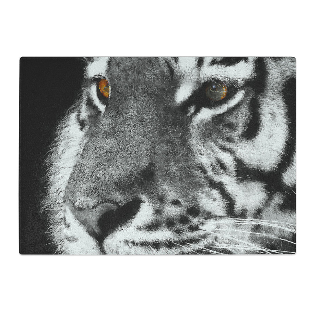 Tempered Glass Eyes of the Tiger Chopping Board