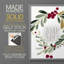 «Christmas Holiday Art DCCXC III», reproduction d'art encadrée - bois massif-792326799-792326789