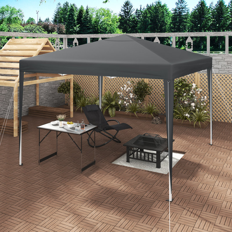 Adisyn 3m x 3m Pop-Up Gazebo, Black