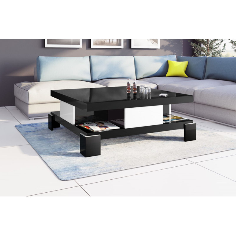 Salina Four Leg Coffee Table with Storage