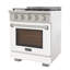 30 in. 4.2 cu. ft. Natural Gas Range and Convection Oven in Light Blue with True Simmer Burners-1953421401-1953421734