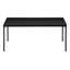 Ensemble de table, ensemble de 3 pièces, café, bout, métal noir, stratifié noir, contemporain, moderne-1800873973-1800873979