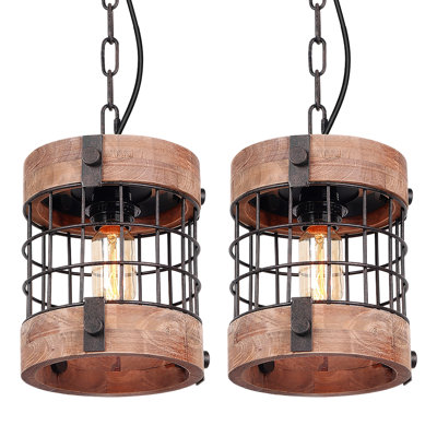 Elmendorf 1 - Light Brown Pendant