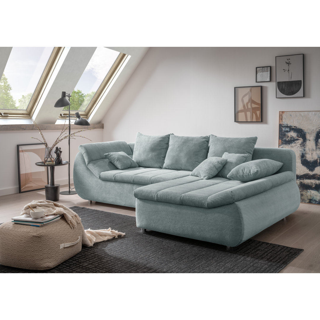 Ecksofa Aliyan mit Bettfunktion