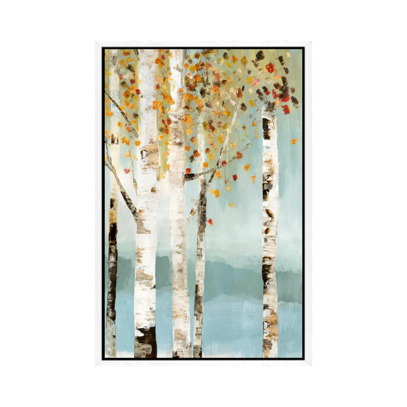 Lookout I by Allison Pearce - Painting on Canvas, 152.5 cm H x 101.5 cm W, White Framed Canvas