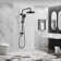 Multi Function Handheld Shower Head Valve not included