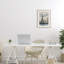 Blue & Beige Paris Travel Framed Print Under Glass, design by Annabelle Hall-86073001-86073000