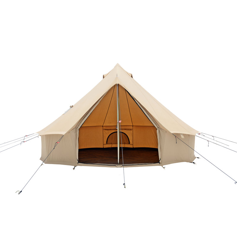 Regatta Bell Tent, Light Beige, 98" H x 156" W x 156" D