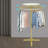51.8In Rotating Round Clothing Rack, Clothing Display Rack